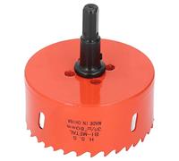 Cloimei Scie cloche HSS avec mandrin 80mm, acier rapide, dents tranchantes, coupe-trou, outil de foret pour bois, métal souple, panneau en plastique PVC