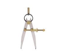 Cloimei Séparateur d'aile, jauge de cuir rouille réglable de haute précision, outil verrouillable pour l'artisanat du cuir, bricolage (150mm)