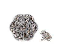 Cloimei Strass en verre brillant 1000 pièces pour Nail Art bricolage artisanat fabrication de bijoux vêtements chaussures décoration strass transparent multi facettes (JM201 Fantôme doré)