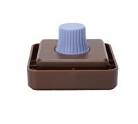 Cloimei Support en microfibre pour plateau de construction d'imprimante 3D, chiffon de nettoyage en plastique de qualité supérieure, plateau de rangement avec fixation sécurisée po (Café)