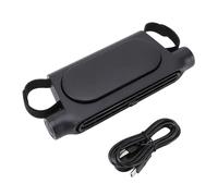 Cloimei Ventilateur de refroidissement USB pour siège de voiture, turbo sans lame, puissant, silencieux, multifonction, pour appui-tête, 3 vitesses, pour voitures, camions, SUV, bé (Noire)