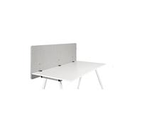 Cloison acoustique de bureau FLEXMIUT D 180 cm gris clair