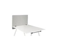 HJH Office Cloison acoustique bureau FLEXMIUT D Side 891011 62×80 cm tissu gris clair