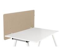 Cloison acoustique de bureau FLEXMIUT D1 120 cm beige hjh OFFICE Beige G