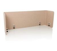 Cloison acoustique de bureau FLEXMIUT U 160x40x60 plastique beige hjh OFFICE Beige G