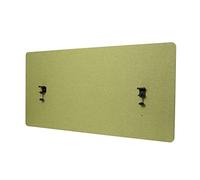 Cloison Acoustique de Bureau HWC-G75 - Protection visuelle de Bureau Tableau d'affichage - Double paroi Tissu/Textile - 60x120c