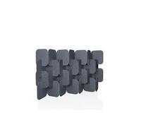 FLEXMIUT PLUG | Ensemble de 4 pièces (H × L × P) 114 × 174 × 25 cm - Cloison de séparation Gris