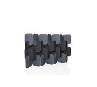 Cloison acoustique FLEXMIUT PLUG PET lot de 4 109 × 170 × 25 cm gris/gris foncé