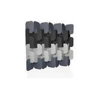 Cloison acoustique FLEXMIUT PLUG PET lot de 6 163 × 170 × 25 cm gris/gris clair/gris foncé