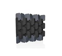 Cloison acoustique FLEXMIUT PLUG PET lot de 6 163 × 170 × 25 cm gris/gris foncé