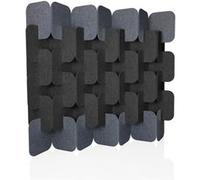 FLEXMIUT PLUG | Ensemble de 6 pièces (H × l × P) 164 × 174 × 25 cm - Cloison de séparation Gris foncé