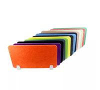 Cloison acoustique insonorisée pour réduire le bruit de l'espace de travail, intimité, séparation de bureau sans distraction pour une meilleure concentration et productivité