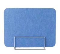 Cloison Acoustique Portable, 9 mm d'épaisseur, séparation de Bureau autoportante avec Support de Bureau Amovible, séparateur de Bureau pour étudiants, Conception Anti-Chute pour Une Meilleur