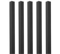 cloison amovible，claustra avec pied réglable，Convient pour une utilisation dans les entrées, les vestibules, les salons, ainsi que comme claustra intérieur d'intimité.(5 strips,160)