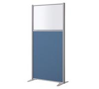 Cloison B-Zen acoustique mixte bleu H160 - L82 cm