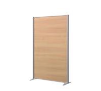 Cloison B-Zen bois antibactérien L 122, H 180 cm hêtre