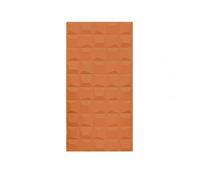 Cloison Creuse en PU, Panneaux muraux 3D étanches en PU pour décoration intérieure - Dalles de Plafond texturées pyramidales découpables, 8 pièces Jaune Terre Crue - Parfait pour Les Fonds d