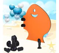 Cloison D’urinoir pour Enfants, écran De Confidentialité D’urinoir, Séparateur De Protection des Toilettes, écran De Confidentialité des Toi, Orange, 600x800mm/23.62x31.50in