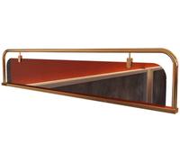 Cloison de bureau dorée de 60 x 30 cm en verre dépoli pour salle à manger et espace de travail, séparateur de salle de restaurant, écran décoratif moderne pour zones ouvertes