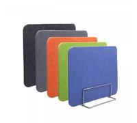Cloison de bureau, Panneau de séparation bureau multicolore, plusieurs tailles(Blu,40X100CM)