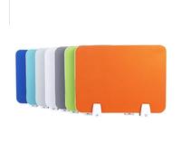 Cloison de bureau, Panneau de séparation confidentialité à pince for bureau, multicolore, plusieurs tailles(Blu,40X120CM)
