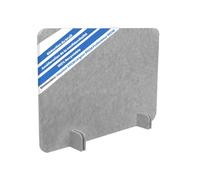 Cloison de bureau ReFind. Réduction acoustique du bruit et écran de confidentialité pour l'espace de travail. Organisateur de bureau autonome. Pour bureau, école et télétravail. [50cm x 80cm]