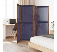 Cloison de Séparation 4 Panneaux Blanc Crème 280x180 cm Paravent Salon vidaXL