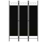 Cloison de Séparation 4 Panneaux Blanc Décor 160x180 cm Paravent Chambre vidaXL