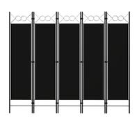 Cloison de Séparation 4 Panneaux Blanc Décor 160x180 cm Paravent Chambre vidaXL