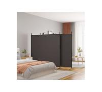 vidaXL Cloison de Séparation 4 Panneaux Séparateur de Pièce Pliable Diviseur Écran d'Intimité Paravent Décoration Salon 350283