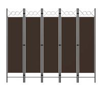 Cloison de Séparation 4 Panneaux Blanc Décor 160x180 cm Paravent Chambre vidaXL