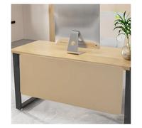 Cloison de séparation acoustique à clipser pour bureau, facile à assembler, 84,8 x 30 cm, marron, idéal pour les espaces de travail