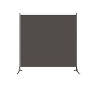 Cloison de séparation anthracite 175x180 cm tissu