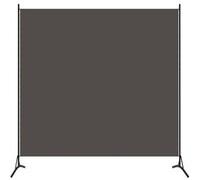 Cloison de séparation 1 panneau Anthracite 175x180 cm
