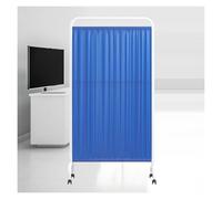 Cloison de séparation avec roulettes pivotantes, écran de confidentialité à Panneau Unique, cloison de Porte autoportante à Monter soi-même, créez Un Espace privé pour Salle de Classe ou hôp