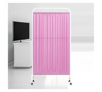 Cloison de séparation avec roulettes pivotantes, écran de confidentialité à Panneau Unique, cloison de Porte autoportante à Monter soi-même, crée Un Espace privé pour Les salles de t