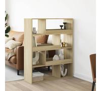 Cloison de Séparation/Bibliothèque Étagère Support Bois d'Ingénierie vidaXL