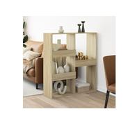 vidaXL Cloison de séparation chêne sonoma 100x33x115 cm bois ingénierie Marron