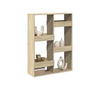 vidaXL Cloison de séparation chêne sonoma 100x33x135cm bois ingénierie Marron