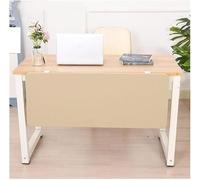 Cloison de séparation de bureau beige - 120 x 40 cm - Panneau d'intimité pour bureau d'étudiant et séparation de l'espace de travail - Autoportant pour une meilleure concentration et confidentialité