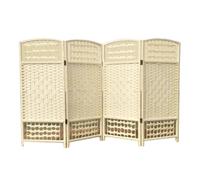 Cloison De Séparation De Petite Taille,Paravent Pliable en Fibre À Tissage Diamanté Court,for Chambre À Coucher Moderne Et Contemporaine,Bureau À Domicile, Studio,Dortoir,Appa(Color2,100x40cm)