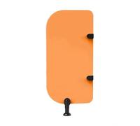 Cloison de séparation de toilettes pour urinoir de dessin animé pour enfants, cloison de séparation de toilettes pour maternelle, cloison de protection pour urinoir (couleur : orange, taille : A 1 piè