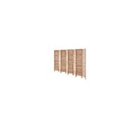 VEVOR Cloison de Séparation en Bois, Séparateur de Pièce Pliable à 8 Panneaux, Paravent de Confidentialité Intérieur à Volet 325x170 cm, pour Séparation de Pièce, Maison, Bureau et Chambre à Coucher