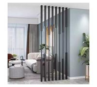 Cloison de séparation en métal, hauteur réglable de 1,8 à 2,4 m, sans trous avec broches, idéale pour séparer la maison, polyvalente, design moderne pour les espaces de vie