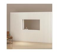 Cloison de séparation en Papier, Flexible, Pliable, en accordéon, pour la Maison, Le Bureau, Le Studio ou l'exposition(White H180cm,300CM)