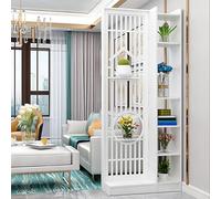 Cloison de séparation, étagères en Bois Multifonctions, cloison de séparation d'intimité pour Les Halls d'entrée, pour Une décoration élégante à Domicile ou au Bureau(W80cm/31.4in)