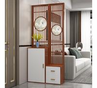 Cloison de séparation extra large - Cloison en bois moderne pour bureau à domicile, meuble à chaussures et présentoir, séparation murale décorative (90 cm x 30 cm x 200 cm)