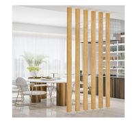 Cloison de Separation Interieur Amovible D'écran D'intimité，Colonne Aluminium Colonnes de Grille de décoration de séparateur，Separation de Piece avec Pied.(6root,195cm/76.7in/6.39ft)