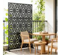 Cloison de séparation Kilsturd acier 180 x 120 x 40 cm gris anthracite