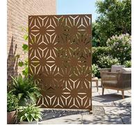 Cloison de séparation Kilsturd acier 180 x 120 x 40 cm marron